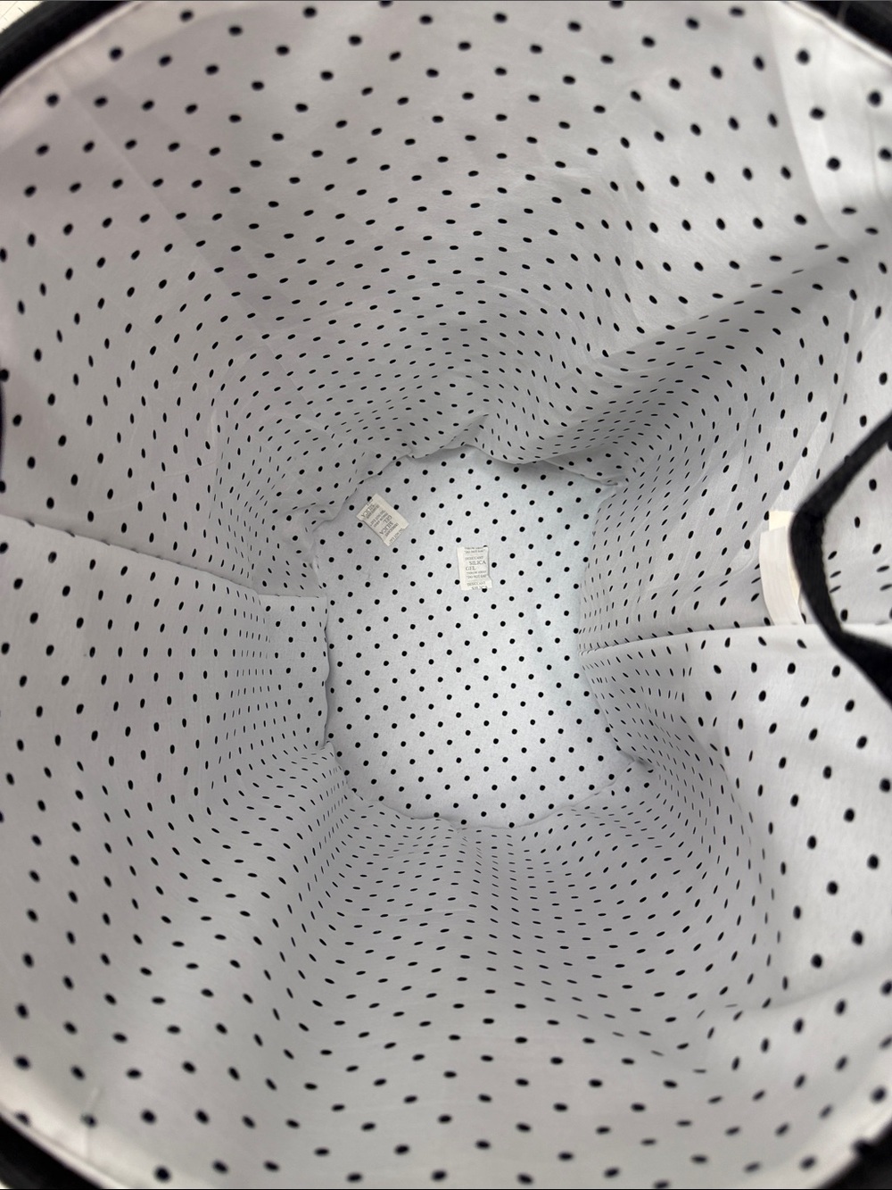 NWT Rae Dunn laundry clothes hamper - Picture 2 of 12